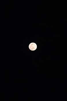 元宵节的月亮