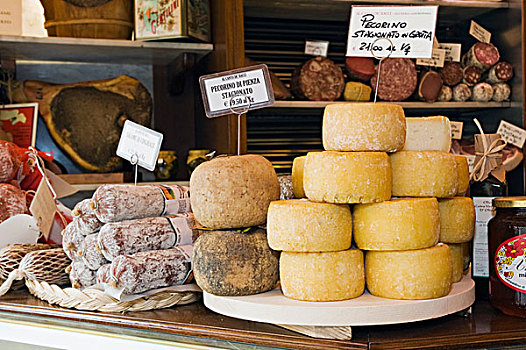羊乳干酪,奶酪,饿,阿雷佐,托斯卡纳,意大利,欧洲