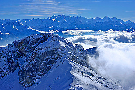 瑞士的皮拉图斯山
