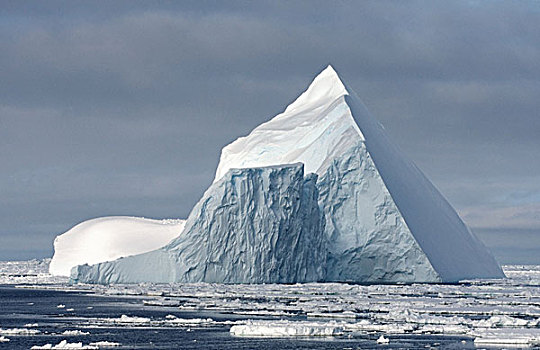 冰山,浮冰,南大洋,英里,北方,东方,南极