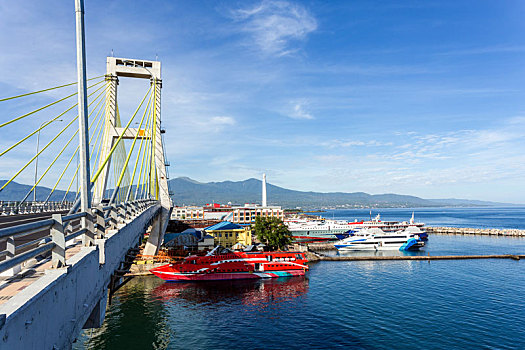 港口,万鸦老,城市,印度尼西亚