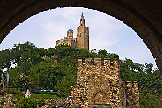 中世纪,要塞,大特尔诺沃,保加利亚