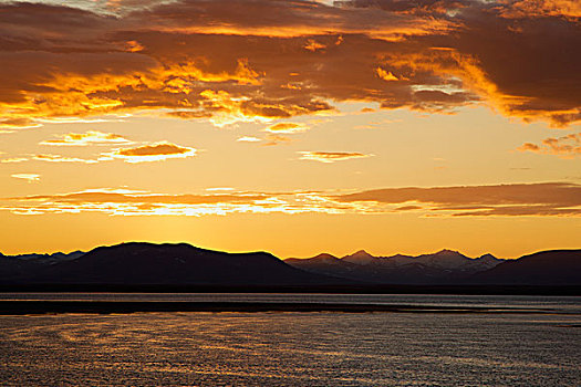 子夜太阳,半岛,阿拉斯加