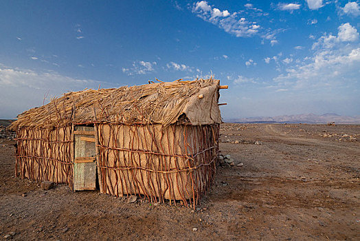 小屋,乡村,埃塞俄比亚,非洲