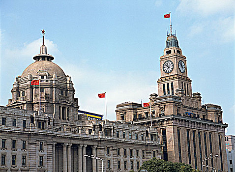 银行大楼,外滩,上海,中国