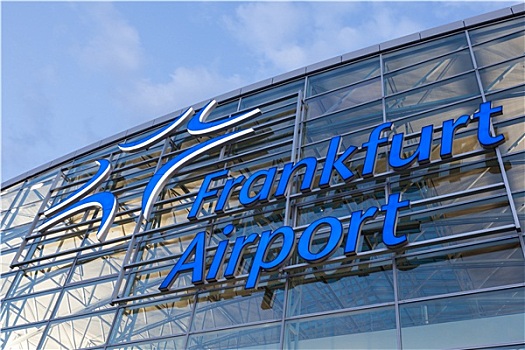 法兰克福,国际机场,标识