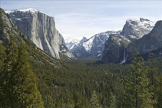 船长峰,国家公园,加利福尼亚,美国,北美