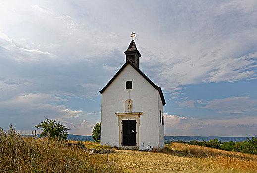 小教堂,新希德尔湖,北方,布尔根兰,奥地利,欧洲