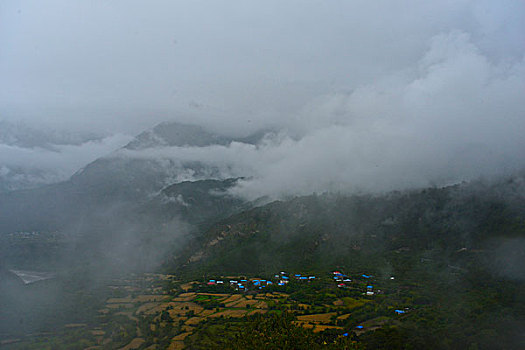 雅鲁藏布大峡谷风景