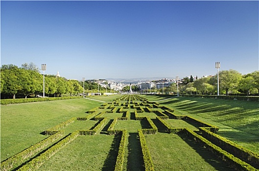 公园,花园,里斯本,葡萄牙