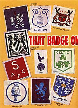 足球俱乐部,徽章,70年代
