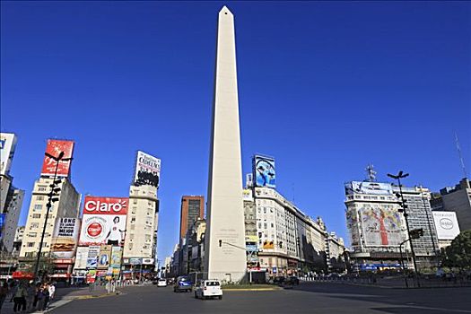方尖塔,城市,布宜诺斯艾利斯,阿根廷,南美