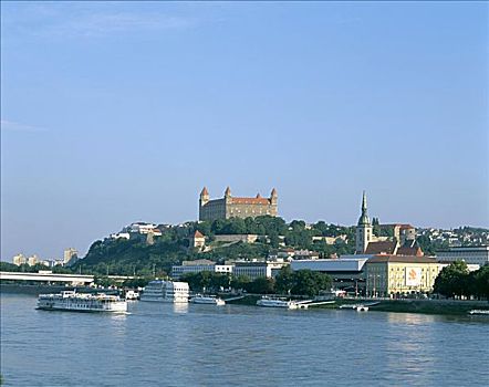 城市天际线,多瑙河,斯洛伐克