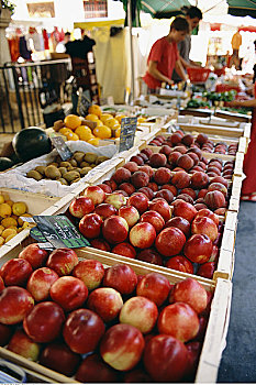水果,市场,普罗旺斯,法国