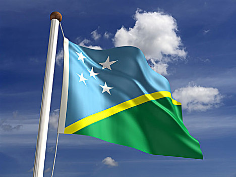 所罗门,岛屿,旗帜