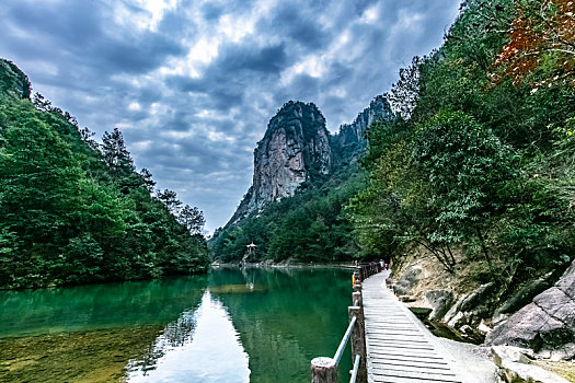 浙江省,天台县,山峰,峡谷,自然景观