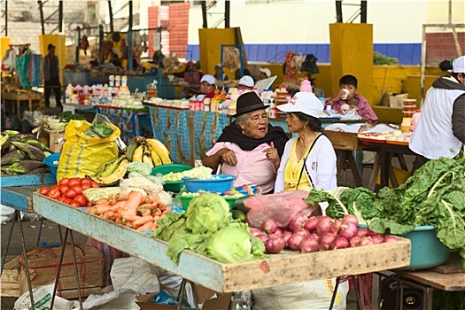市场,厄瓜多尔