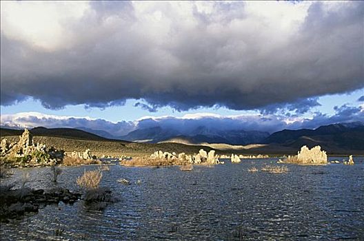 莫诺湖石灰华州立保护区,加利福尼亚