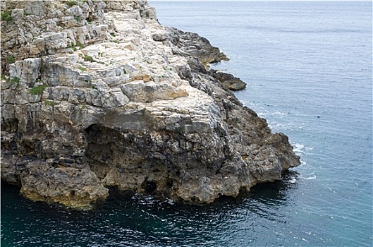岩石海岸,海洋