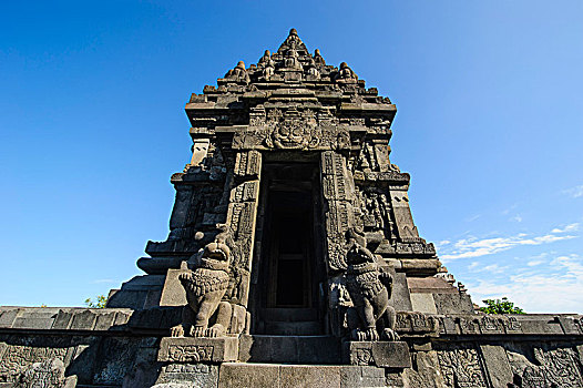 世界遗产,景象,普兰班南,寺庙,爪哇,印度尼西亚