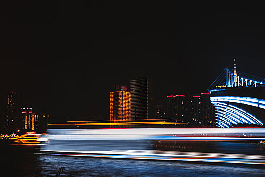 海心沙城市夜景风光