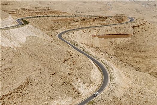 约旦,公路,风景