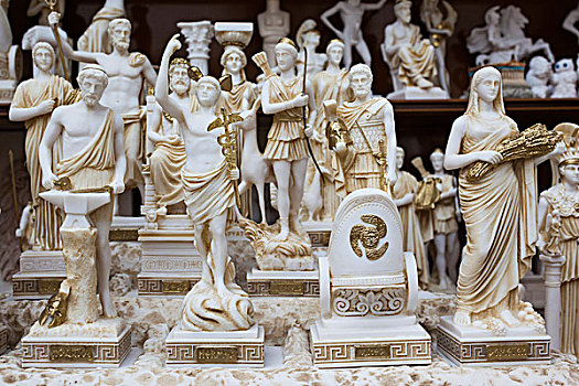希腊,伊庇鲁斯,纪念品,塑像,希腊神话