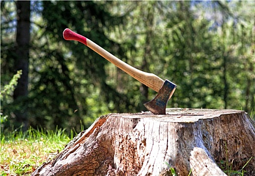伐木工人,斧子