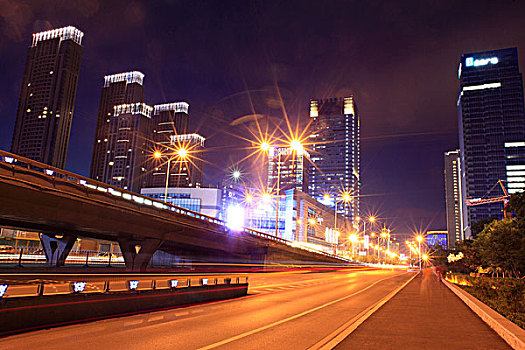 城市,道路,夜晚