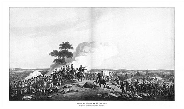 滑铁卢,战役,六月,19世纪