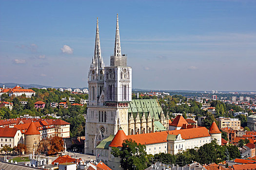大教堂,萨格勒布,克罗地亚