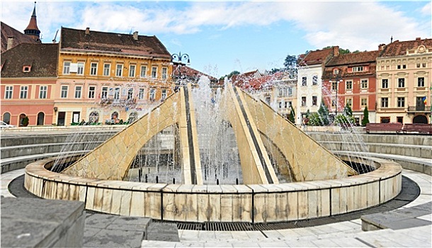 布拉索夫,喷泉
