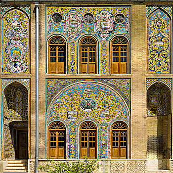 建筑,特写,宫殿,德黑兰