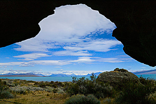 洞穴,阿根廷,卡拉法特,巴塔哥尼亚