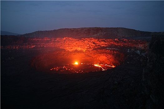 火山,尔塔阿雷火山,埃塞俄比亚