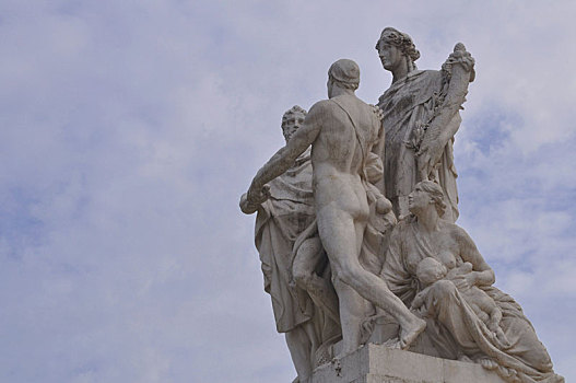 雕塑,纪念建筑,维多利亚,罗马