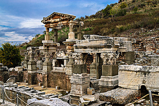 土耳其以弗所古建筑遗迹