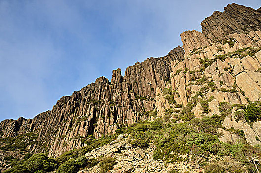 悬崖,国家公园,塔斯马尼亚,澳大利亚