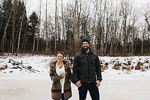 幸福伴侣,冰湖,惠特比,安大略省,加拿大