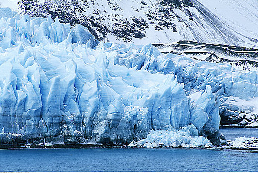 冰河,南乔治亚,南极