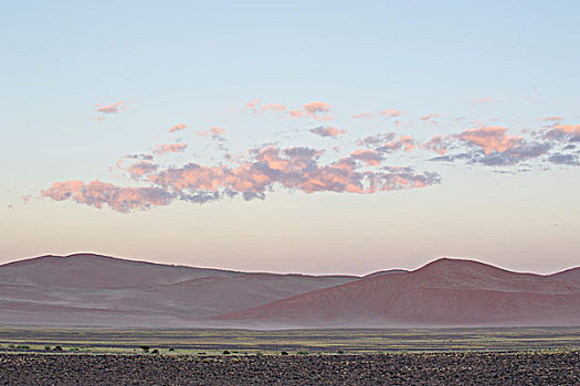风景,纳米布沙漠,塞斯瑞姆,区域,纳米比亚,非洲
