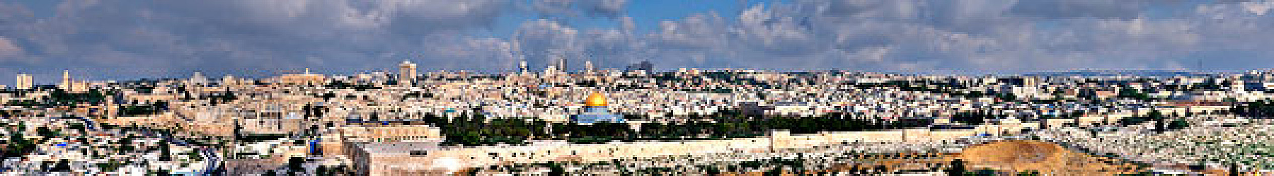 全景,城市,耶路撒冷,以色列