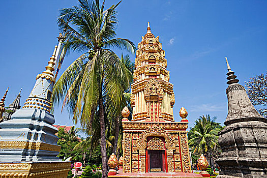 柬埔寨,收获,寺院