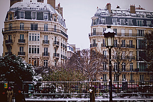 巴黎,冬天