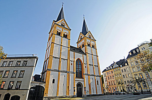 教堂,科布伦茨,莱茵兰普法尔茨州,德国,欧洲