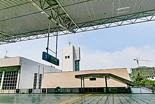 江西省九江市火车站建筑