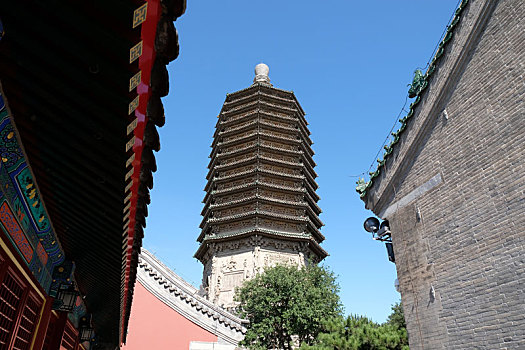 北京天宁寺千年古塔