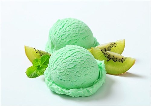 舀具,淡绿色,冰淇淋
