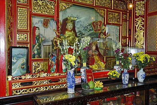 中国寺庙,惠安,世界遗产,越南,亚洲