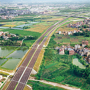 广州白云国际新机场和机场和机场快速干线